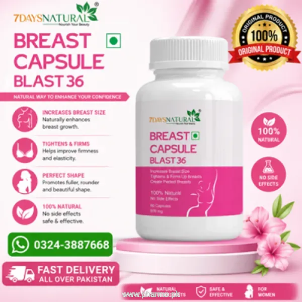 7 Days Breast Capsule Blast 36 Price in Pakistan
