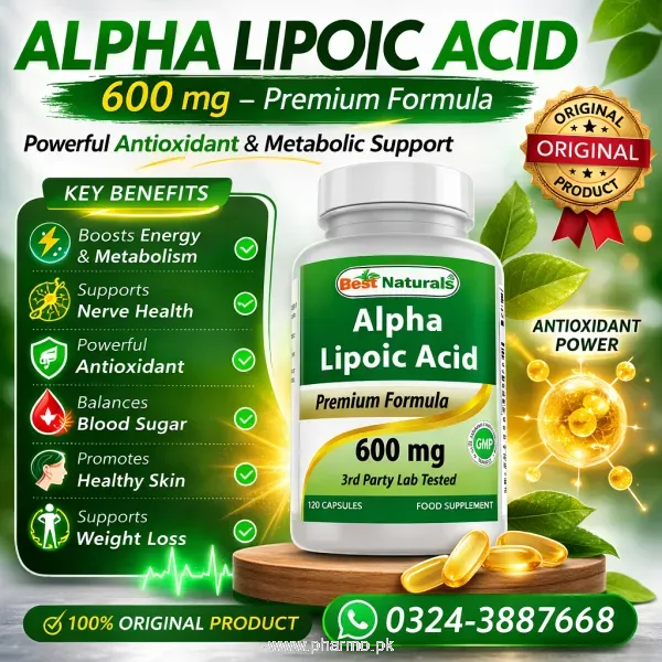 Alpha Lipoic Acid Capsule Price in Pakistan