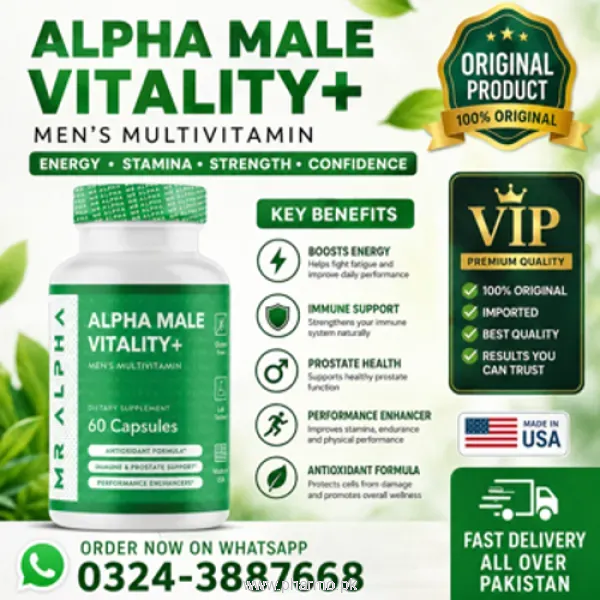 Alpha Male Vitality Plus Price in Pakistan