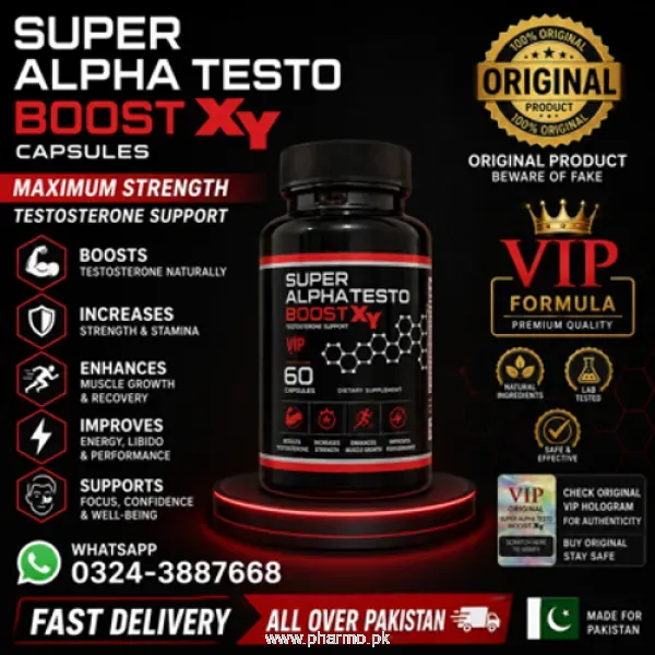 Alpha Testo Boost X Capsules Price in Pakistan