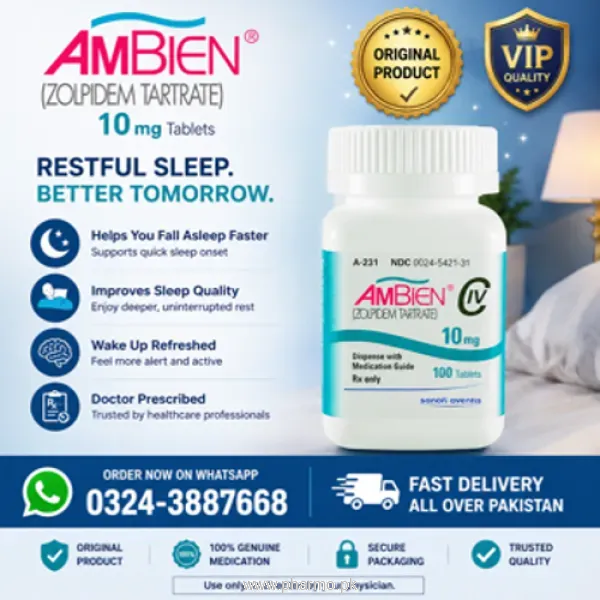 Ambien 10mg Tablets Price in Pakistan