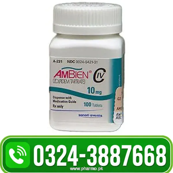 Ambien Zolpidem Tartrate Tablets Price in Pakistan