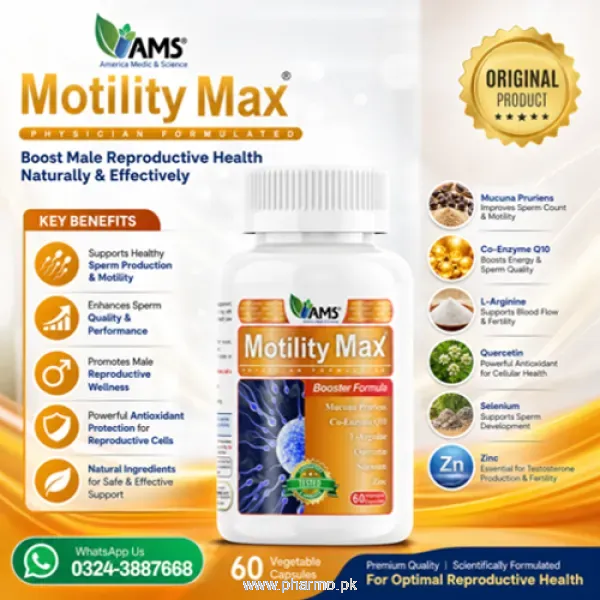 Ams Motility Max Capsules in  Pakistan