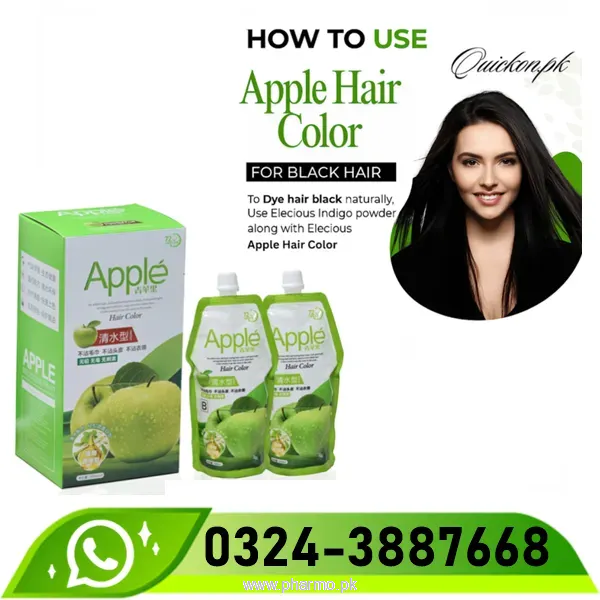 Apple Hair Color Natural Black Price in Pakistan