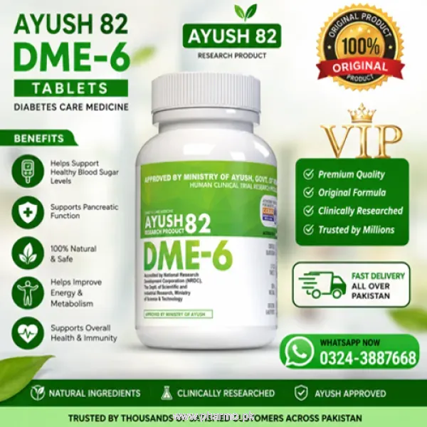 Ayush 82 DME-6 Tablets Price in Pakistan