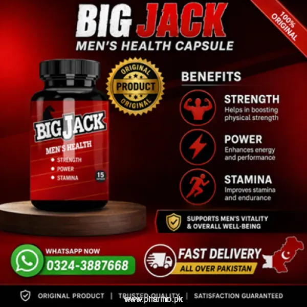 Big Jack Capsule Price in Pakistan