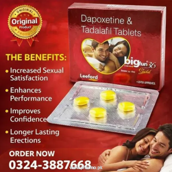 Bigfun 36 Gold Tablets Price in Pakistan
