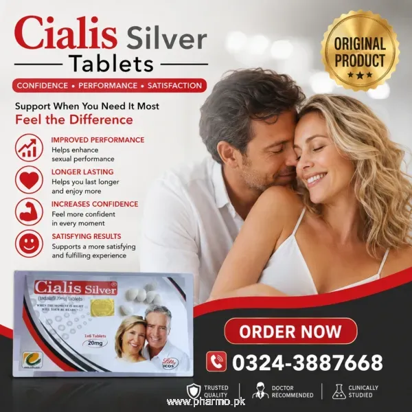 Cialis Silver Tablets Price in Pakistan