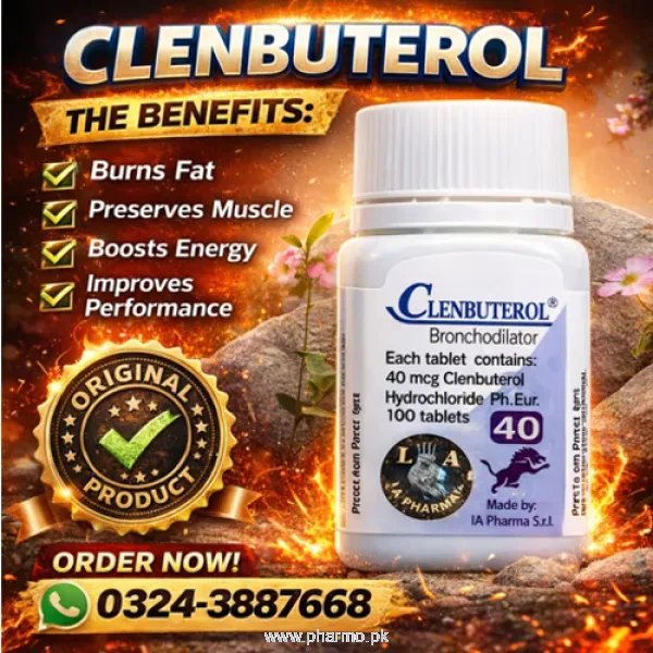 Clenbuterol 40 Mcg Tablets Price in Pakistan