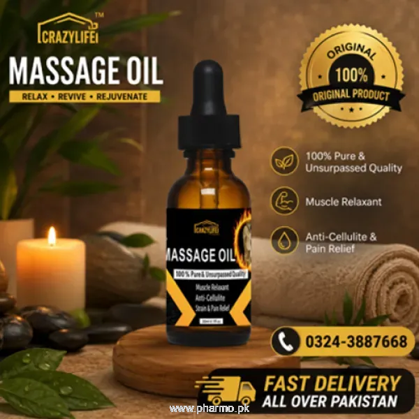 Crazylife Massage Oil Price in Pakistan