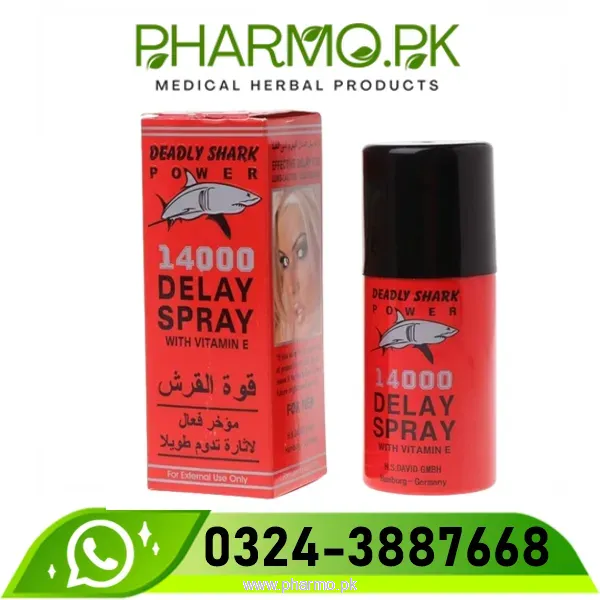 Deadly Shark Power 14000 Delay Spray Price in Pakistan