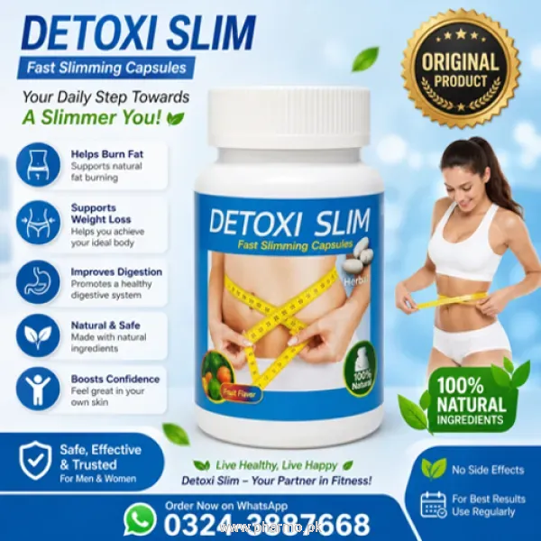  Detoxi Slim Capsule Price in Pakistan