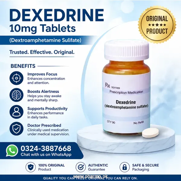 Dexedrine 10mg Tablets in Pakistan