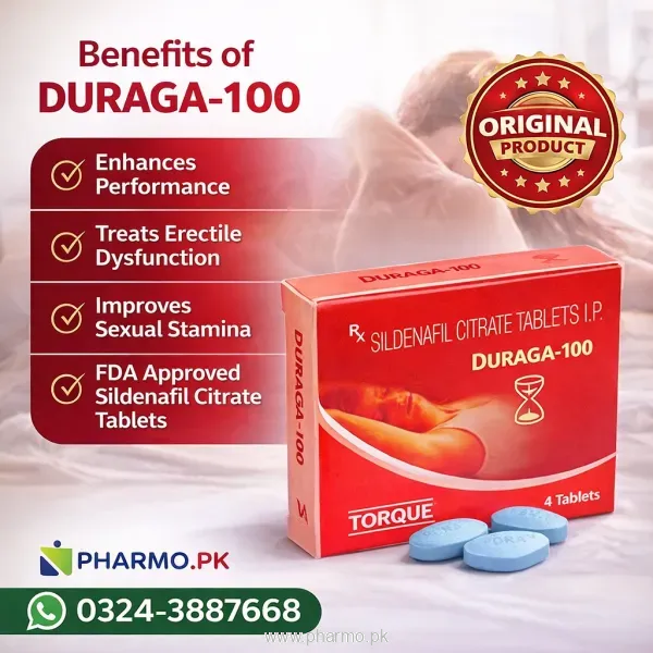 Duraga 100 Tablet Price in Pakistan