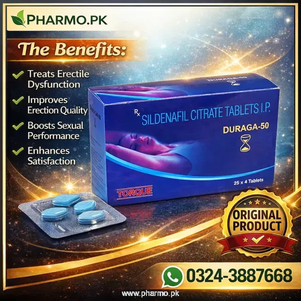 Duraga 50 Tablet Price in Pakistan