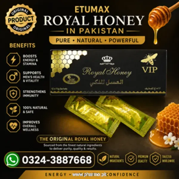 Etumax Royal Honey in Pakistan