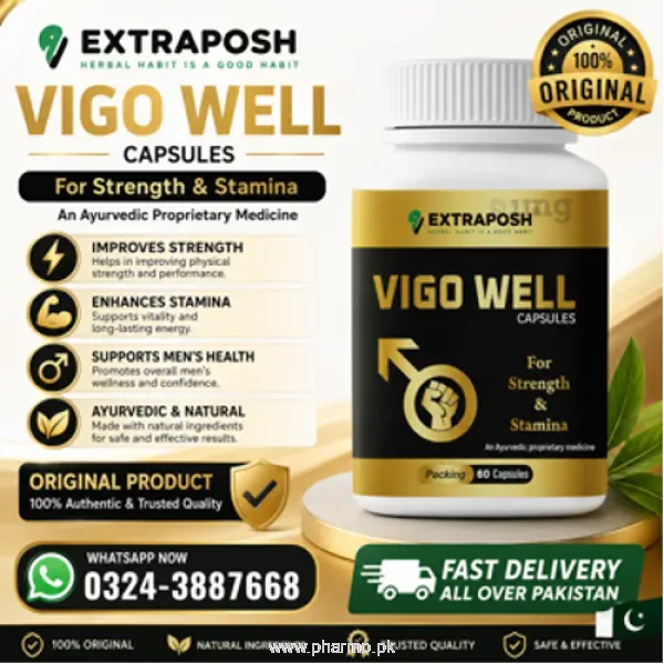 Extraposh Vigo Well Capsules Price in Pakistan