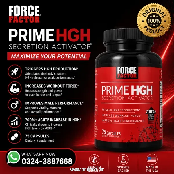 Force Factor Prime Hgh Secretion Activator Capsules In Pakistan