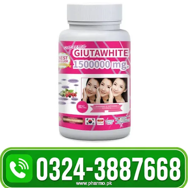 Gluta White 1500000 MG Capsules Price in Pakistan