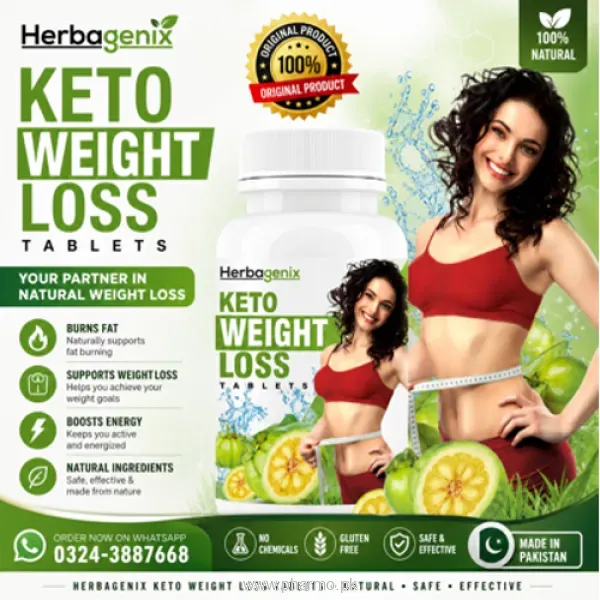 Herbagenix Keto Weight Loss Tablets Price in Pakistan