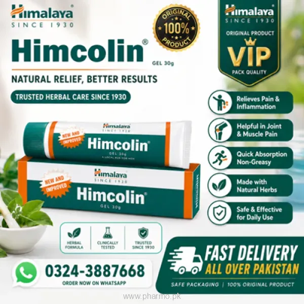 Himalaya Himcolin Gel  in Pakistan