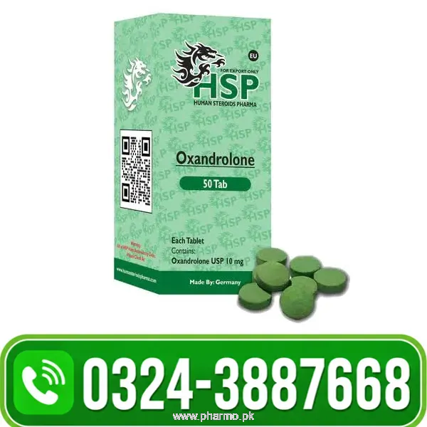 HSP Anavar 10mg 50 Tablets Price in Pakistan