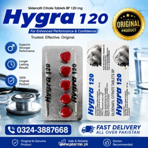 Hygra 120Mg Tablet Price in Pakistan