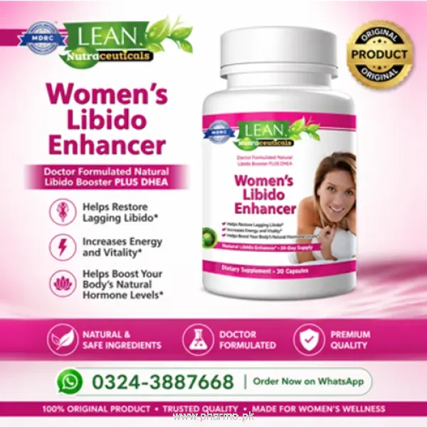 Lean Nutraceuticals Libido Enhancer for Women Capsules in Pakistan