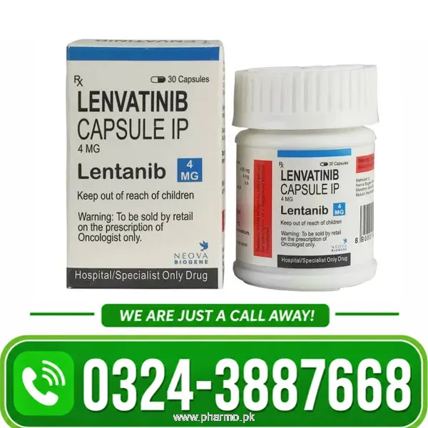 Lenvatinib Capsules IP 4mg Price in Pakistan