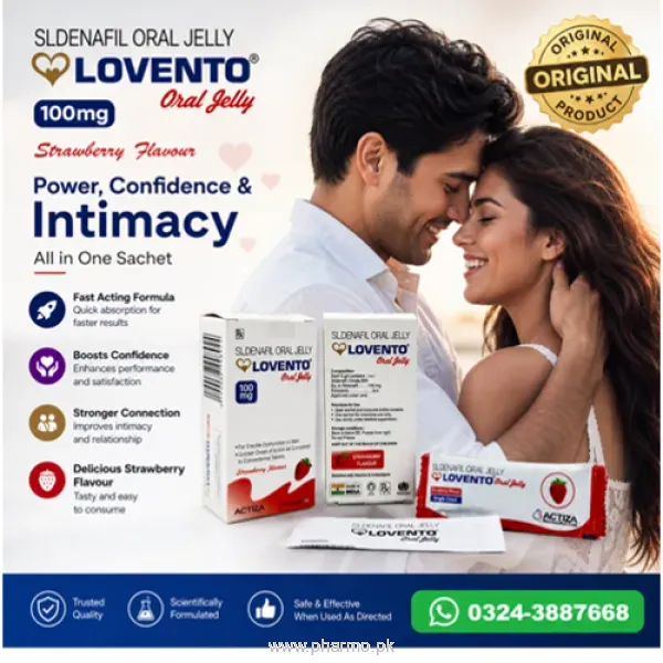 Lovento Oral Jelly 100mg in Pakistan