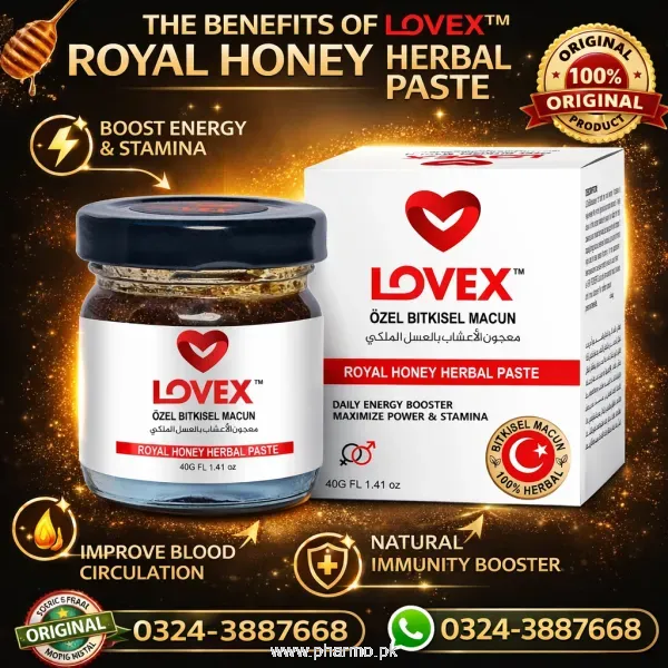Lovex Royal Honey Herbal Paste Price in Pakistan