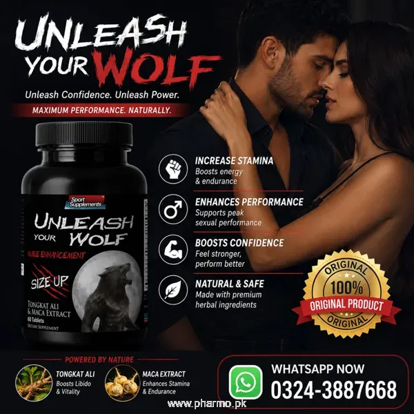 Male Stamina Your Wolf 2170mg Capsules Price in Pakistan