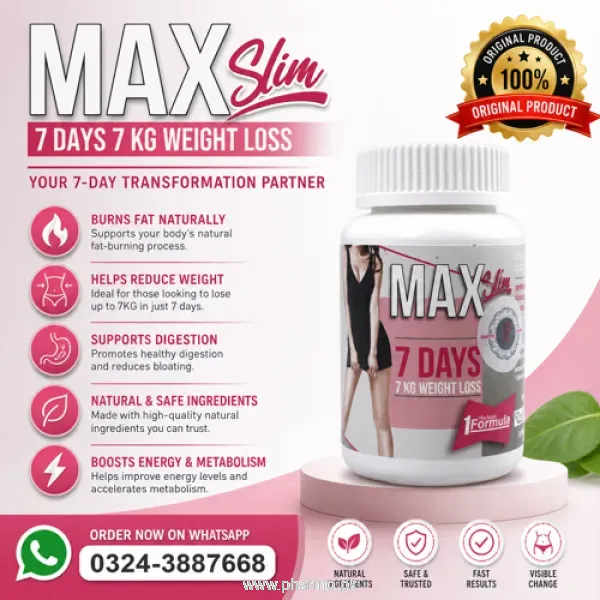 Max 7 Days Slimming Capsule Price in Pakistan