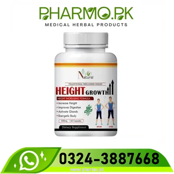 Natural Height Growth Capsules Price in Pakistan