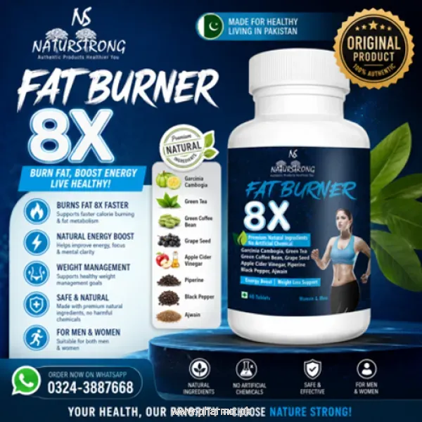 Nature Strong Fat Burner 8x Price in Pakistan
