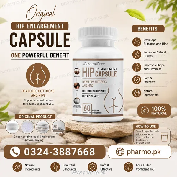 Nurturenova Hip Enlargement Capsules Price in Pakistan