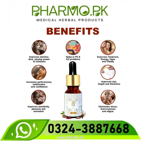 Nutriley 8 Inch Oil For Men Price in Pakistan