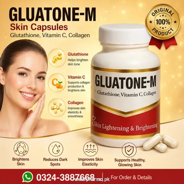 Original Gluatone-M Skin Capsules Price in Pakistan
