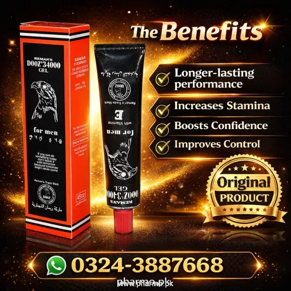 Reman's Dooz 34000 Delay Gel Price in Pakistan