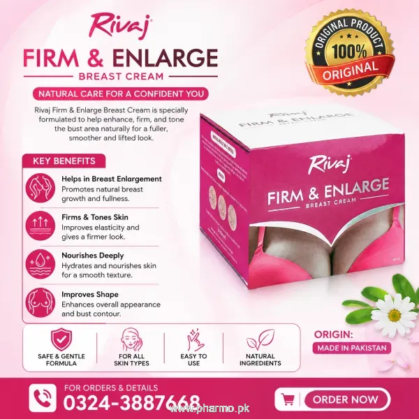 Rivaj Firm and Enlarge Breast Cream Price in Pakistan