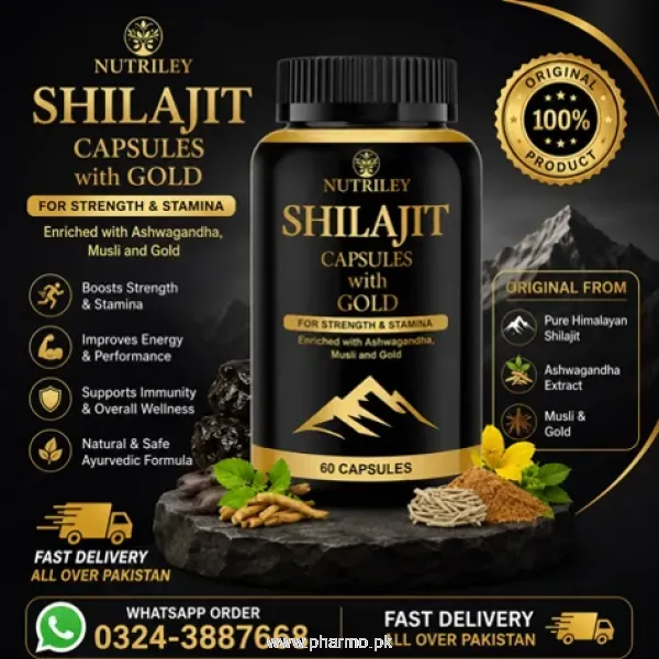 Shilajit Ultra 60 Capsules Price In Pakistan 