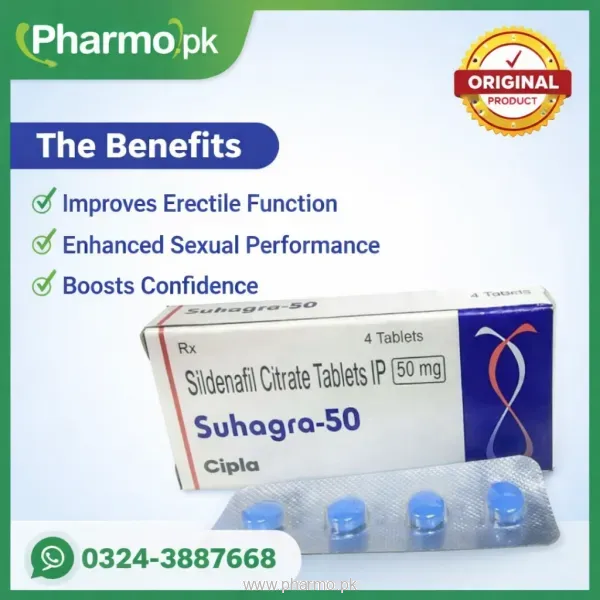 Suhagra 50mg Tablet Price in Pakistan 