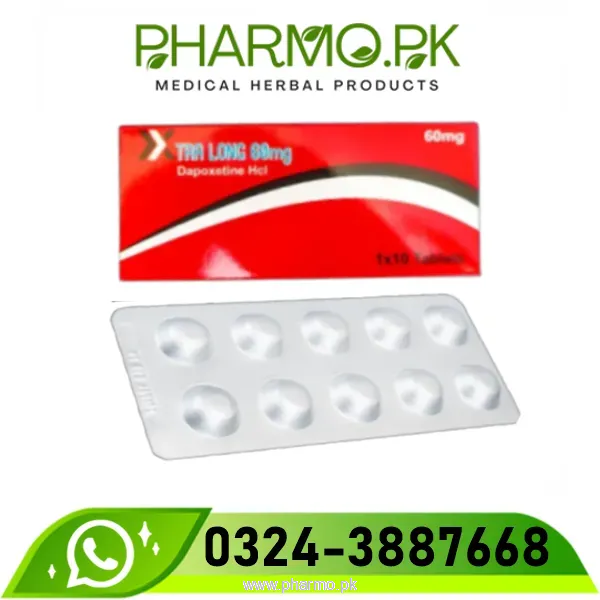 Tra Long 60mg Dapoxetine Hcl Price  in Pakistan