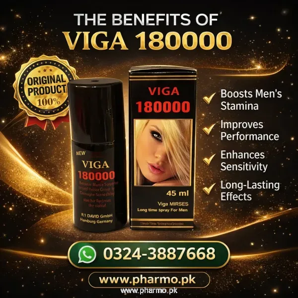 Viga 180000 Delay Spray Price in Pakistan