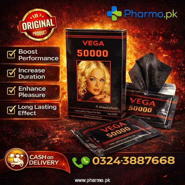 Viga 50000 Delay Tissues Price in Pakistan