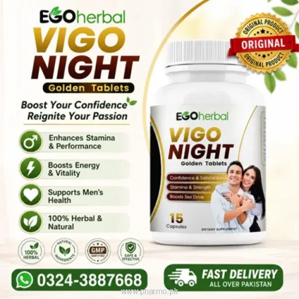 Vigo Night Golden Capsule price in pakistan
