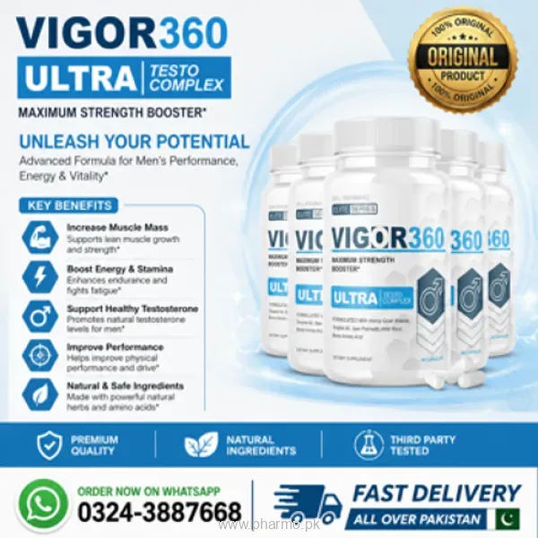 Vigor 360 Ultra Testo Complex Price in Pakistan